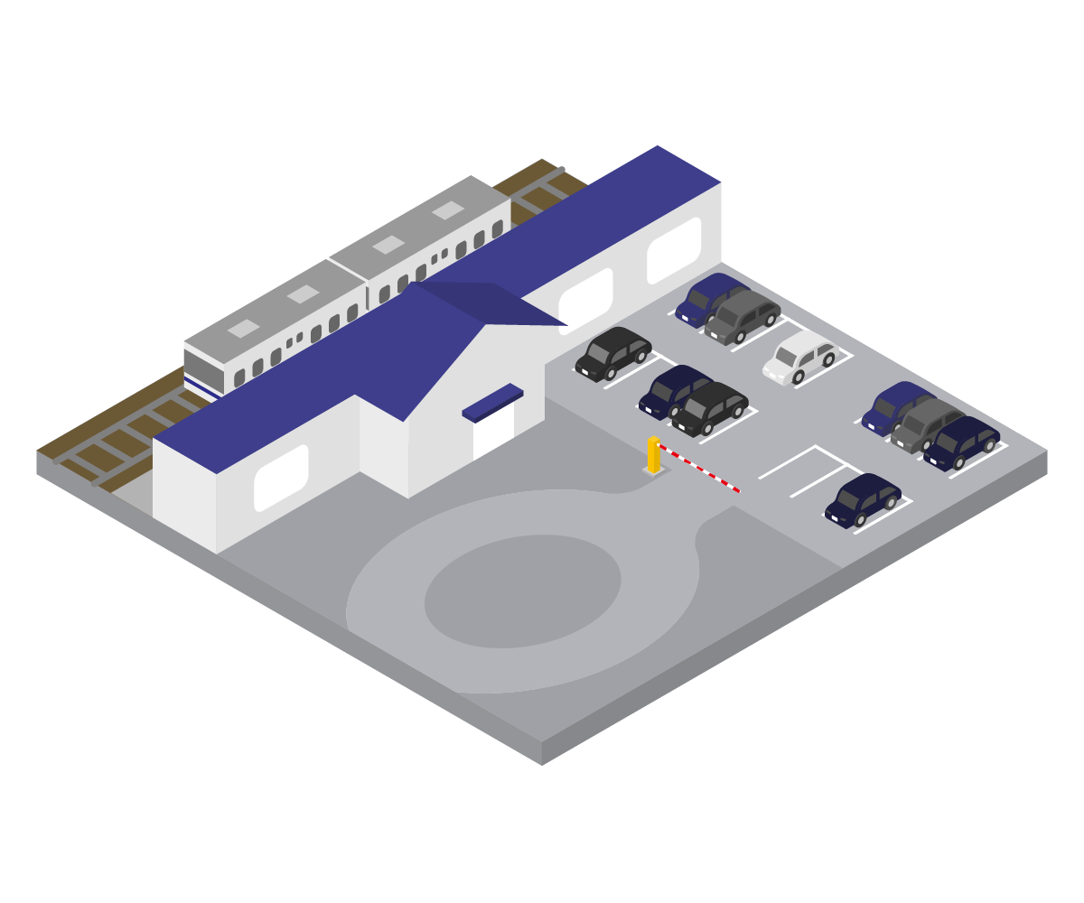 駅・公共施設