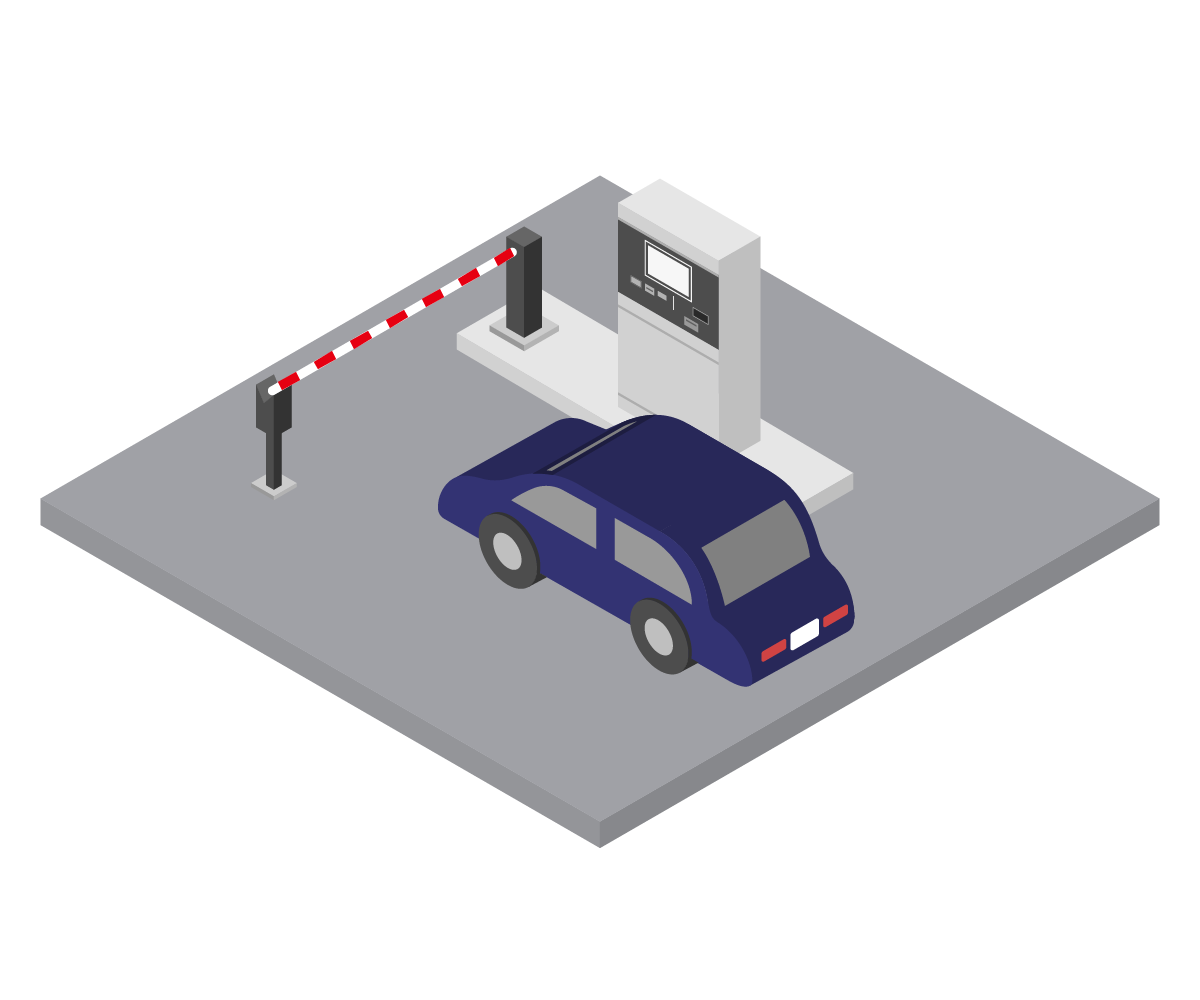ゲート式駐車場機器